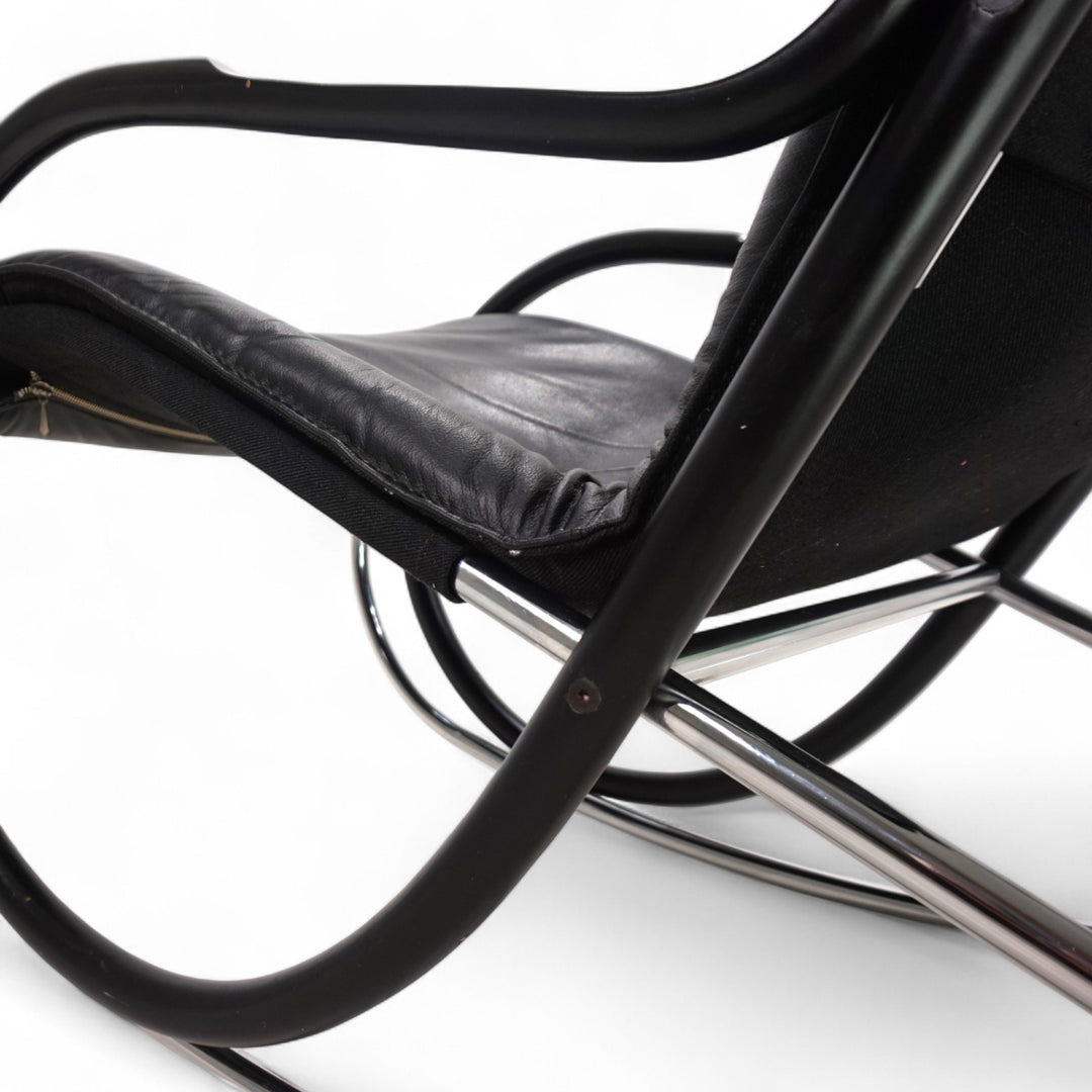 Strässle Nonna Schaukelstuhl von Paul Tuttle, 1972