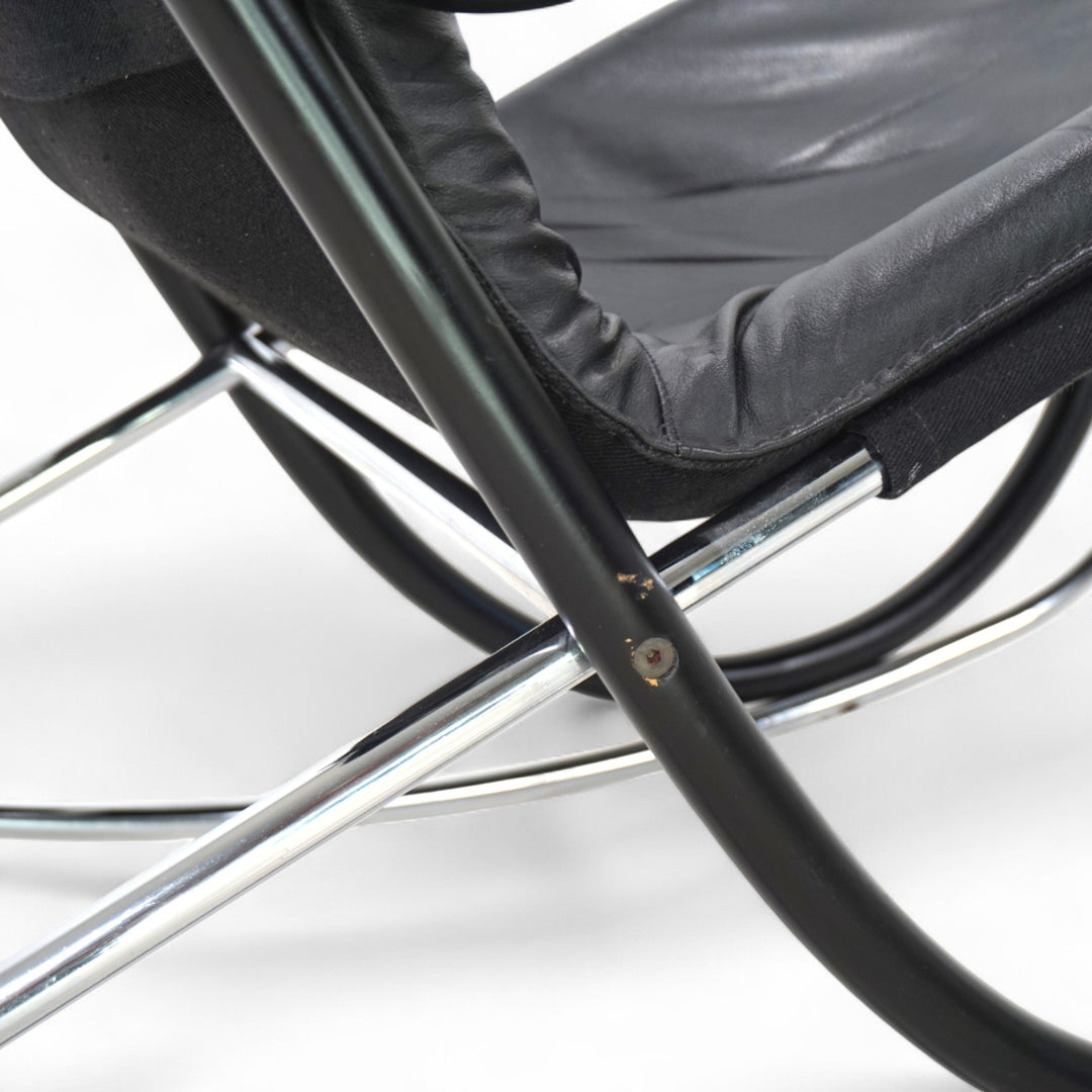 Strässle Nonna Schaukelstuhl von Paul Tuttle, 1972