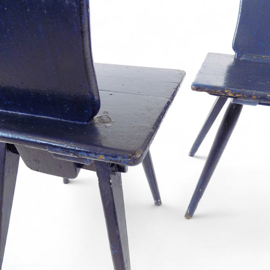 2er Set Küchenstühle 1900