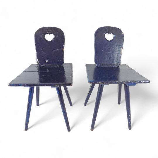 2er Set Küchenstühle 1900