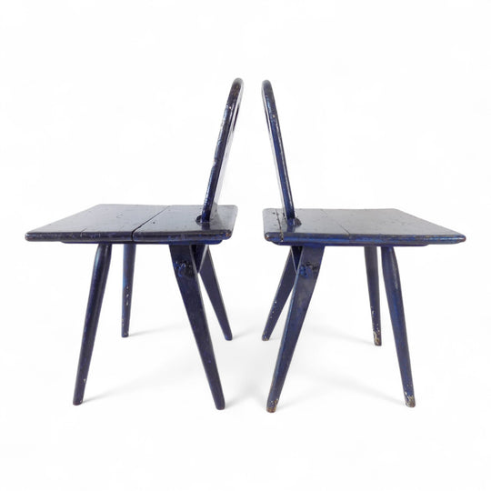 2er Set Küchenstühle 1900