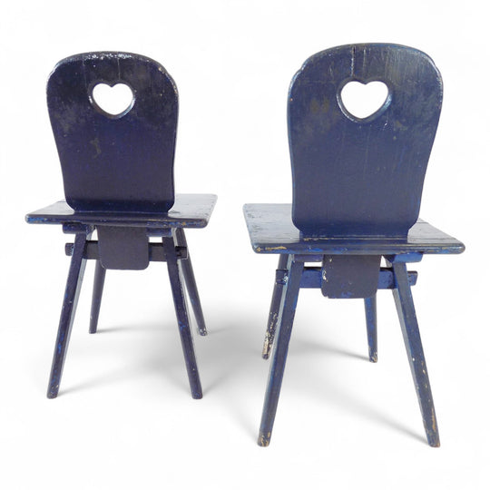 2er Set Küchenstühle 1900