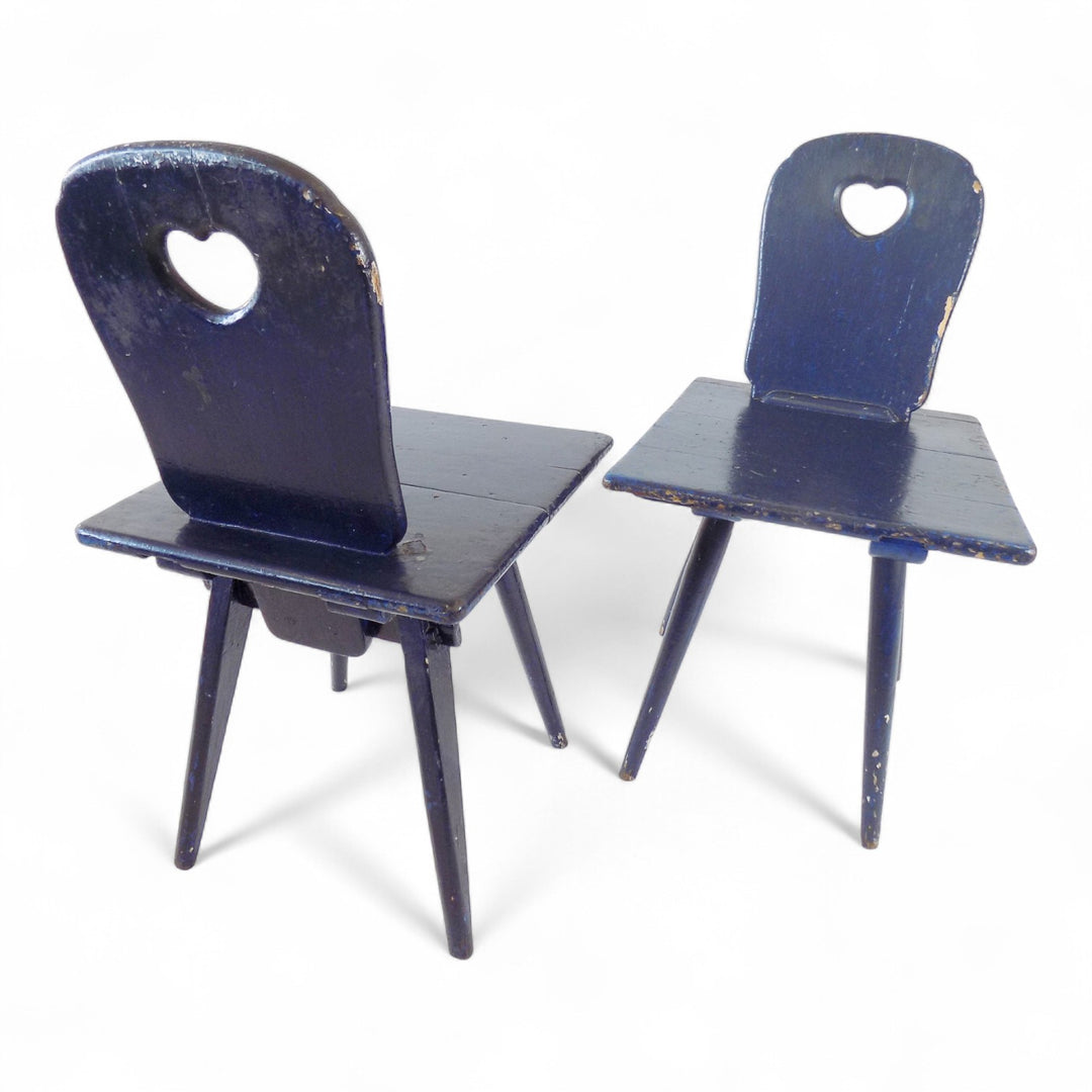 2er Set Küchenstühle 1900