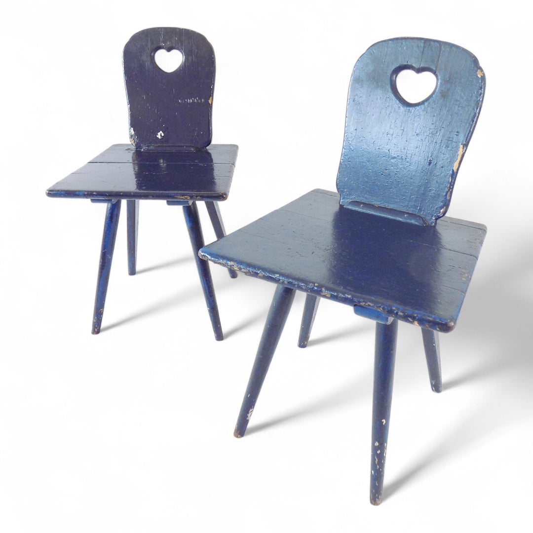 2er Set Küchenstühle 1900