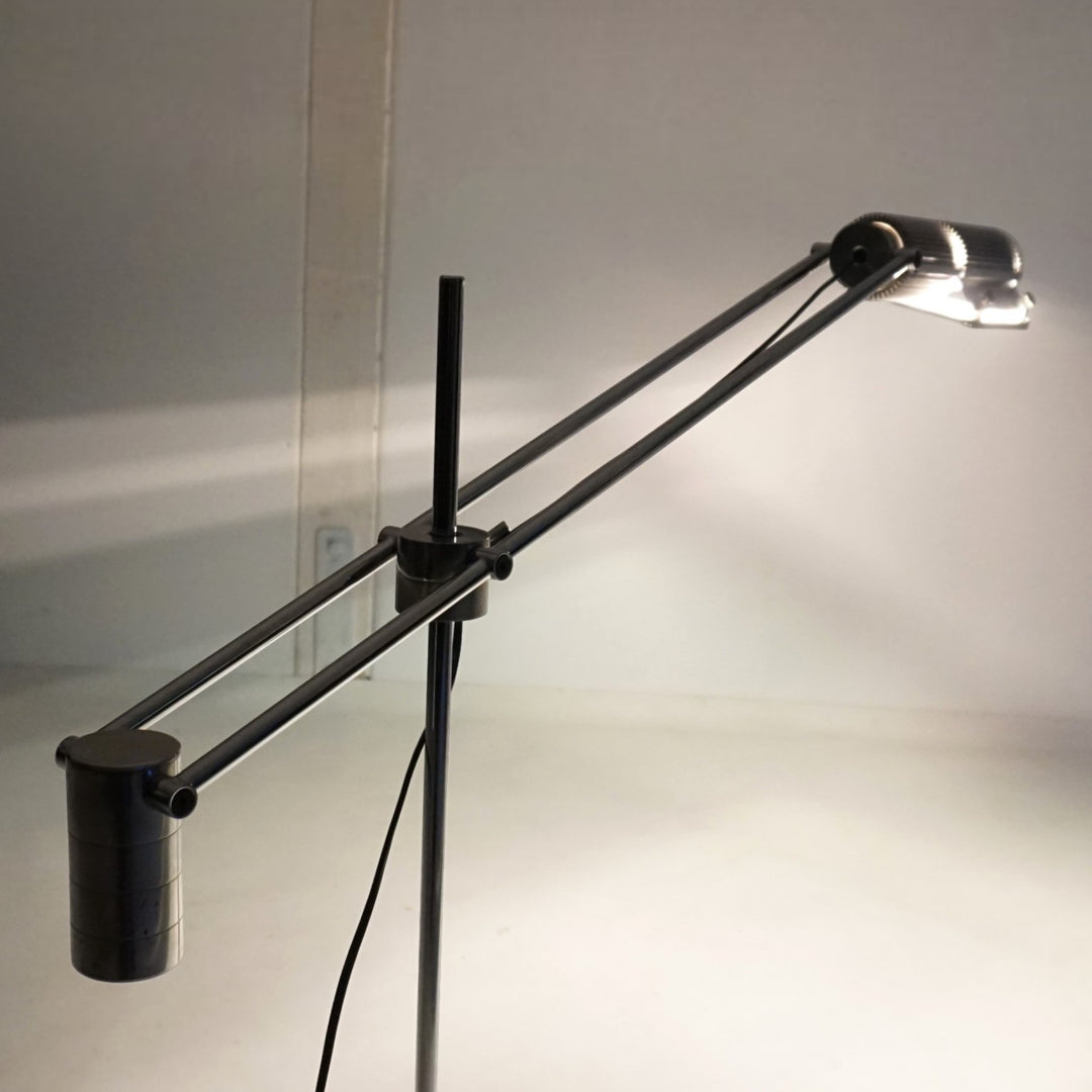 Swisslamps International Haloprofil Stehleuchte von Viktor Frauenknecht, 1970