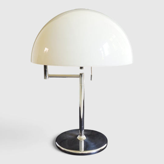 Swisslamps Schwenkomat Tischlampe Space Age, 1960