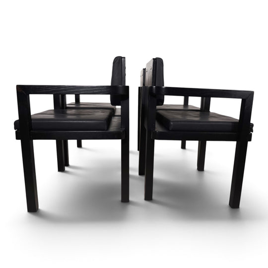 Set of 4 Tecta D51 beech dining/conference chairs by Walter Gropius, 1923