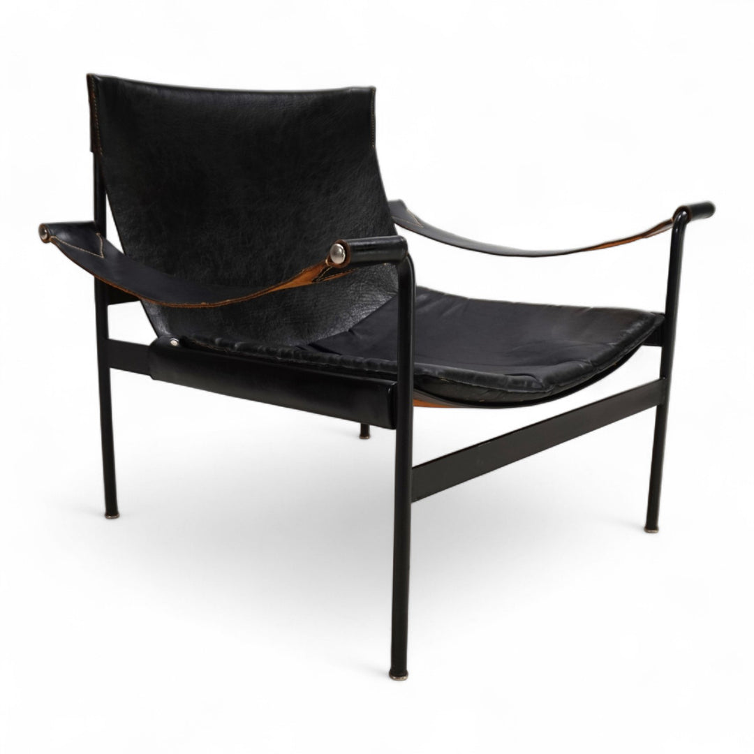 Tecta D99 leather lounge chair by Hans Könecke, 1960