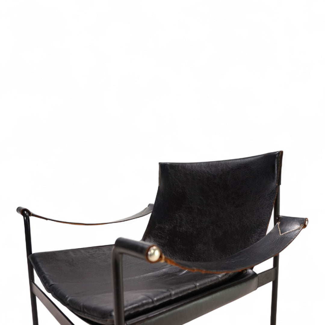 Tecta D99 leather lounge chair by Hans Könecke, 1960