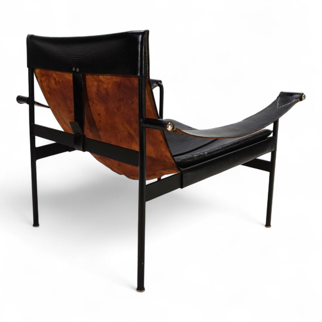 Tecta D99 leather lounge chair by Hans Könecke, 1960