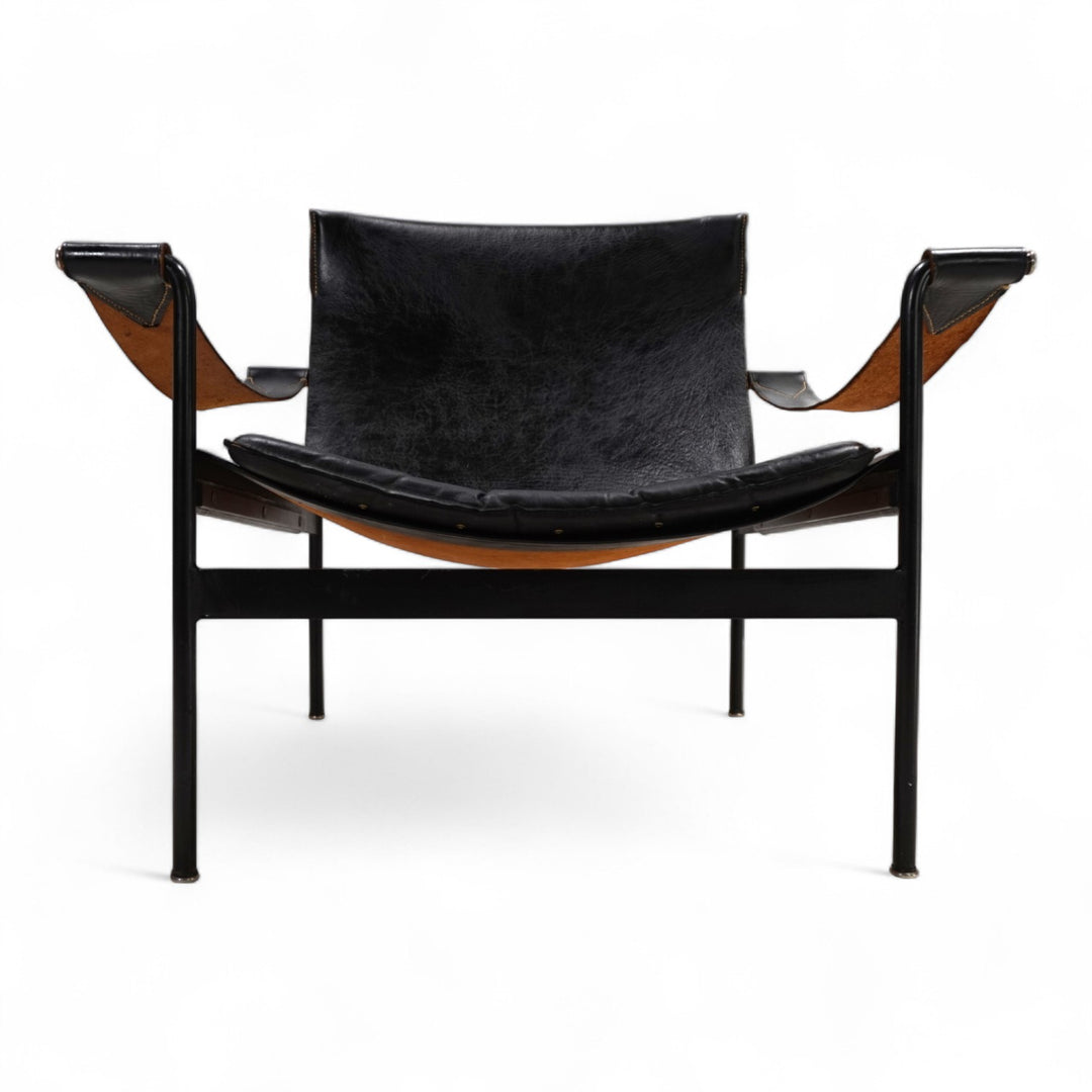 Tecta D99 leather lounge chair by Hans Könecke, 1960