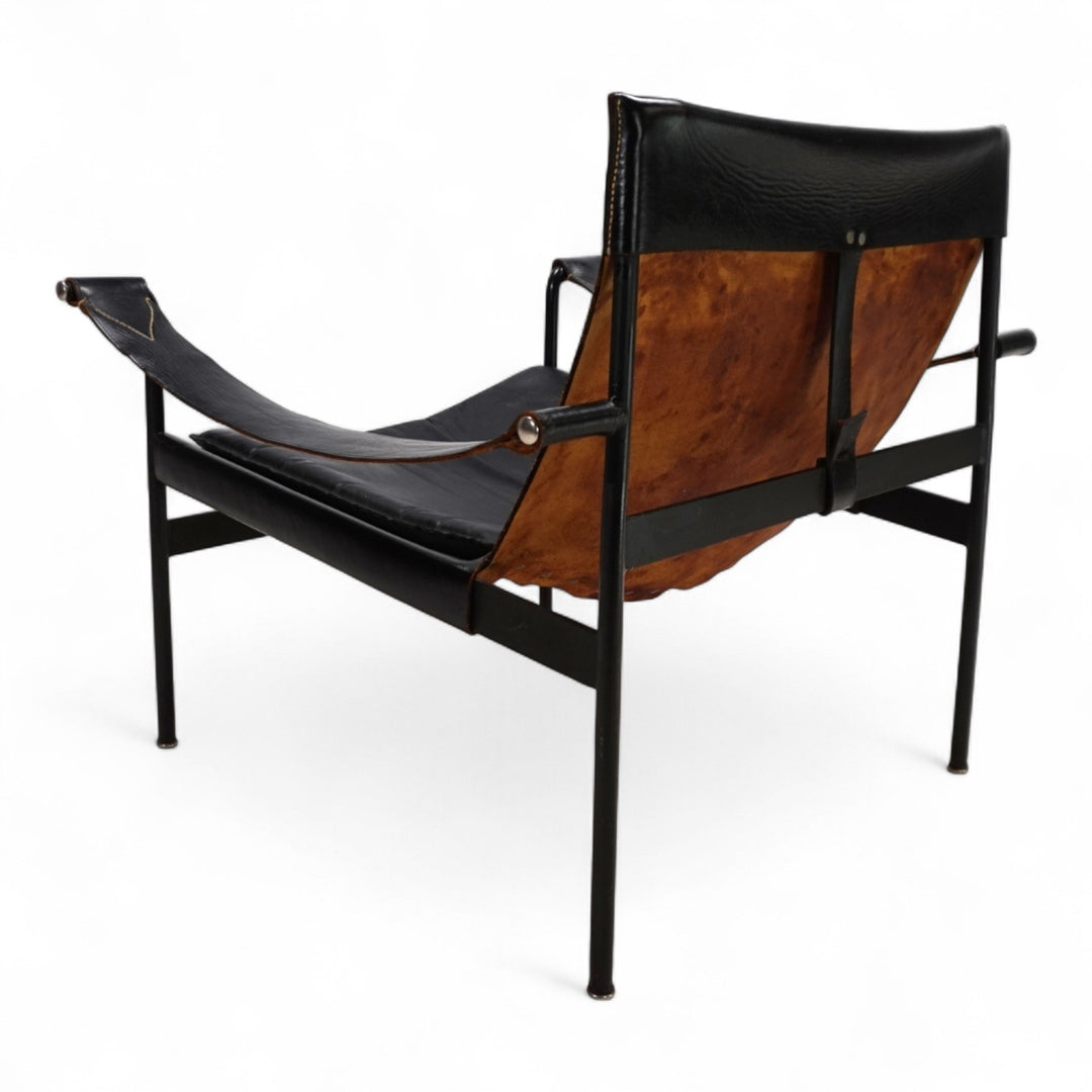 Tecta D99 leather lounge chair by Hans Könecke, 1960