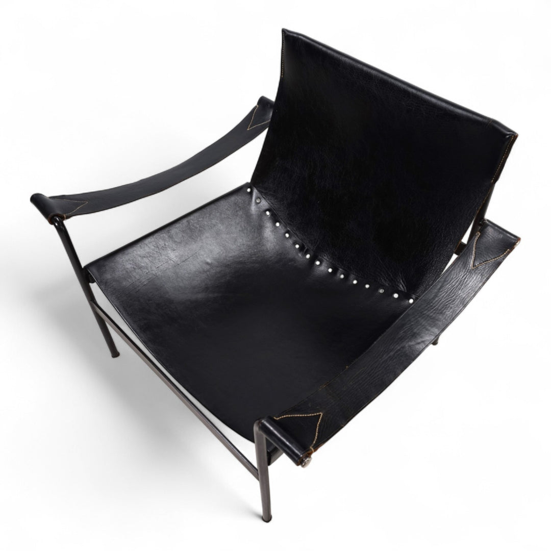 Tecta D99 leather lounge chair by Hans Könecke, 1960