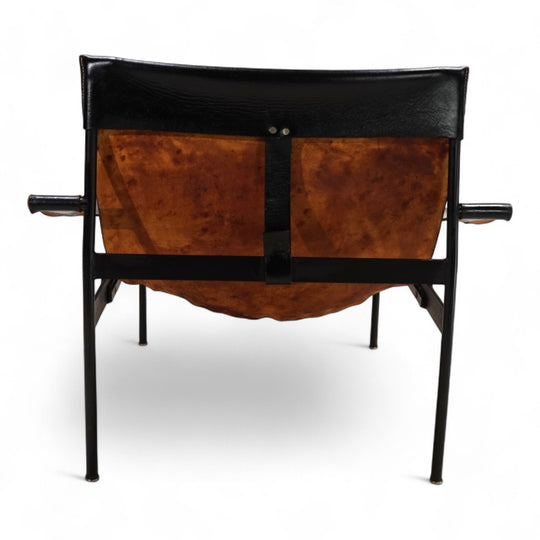 Tecta D99 leather lounge chair by Hans Könecke, 1960