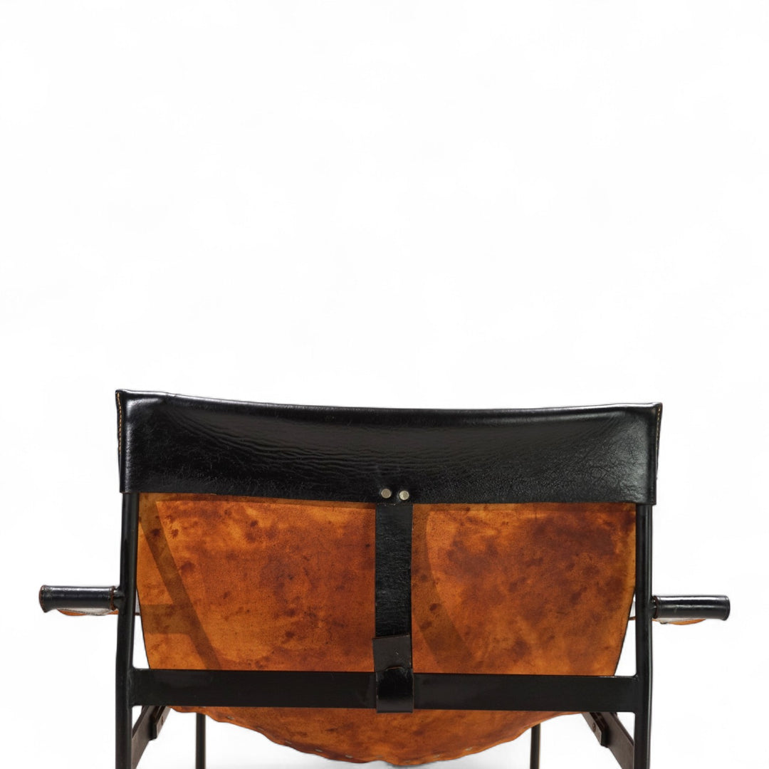 Tecta D99 leather lounge chair by Hans Könecke, 1960