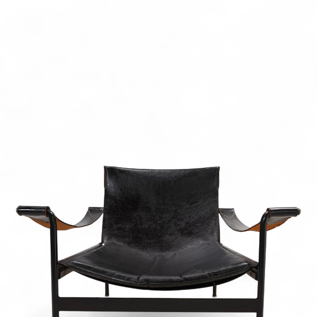 Tecta D99 leather lounge chair by Hans Könecke, 1960