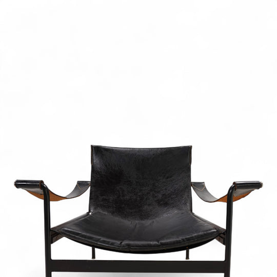Tecta D99 leather lounge chair by Hans Könecke, 1960