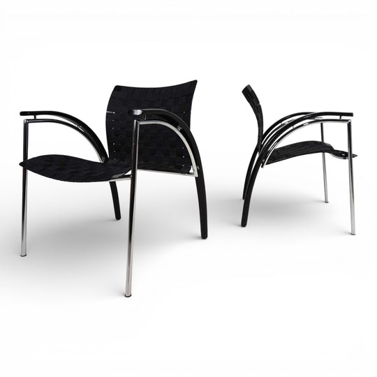 Thonet 2er Set Loungesessel von Peter Maly, 1980