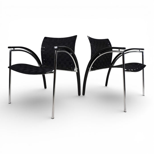 Thonet 2er Set Loungesessel von Peter Maly, 1980