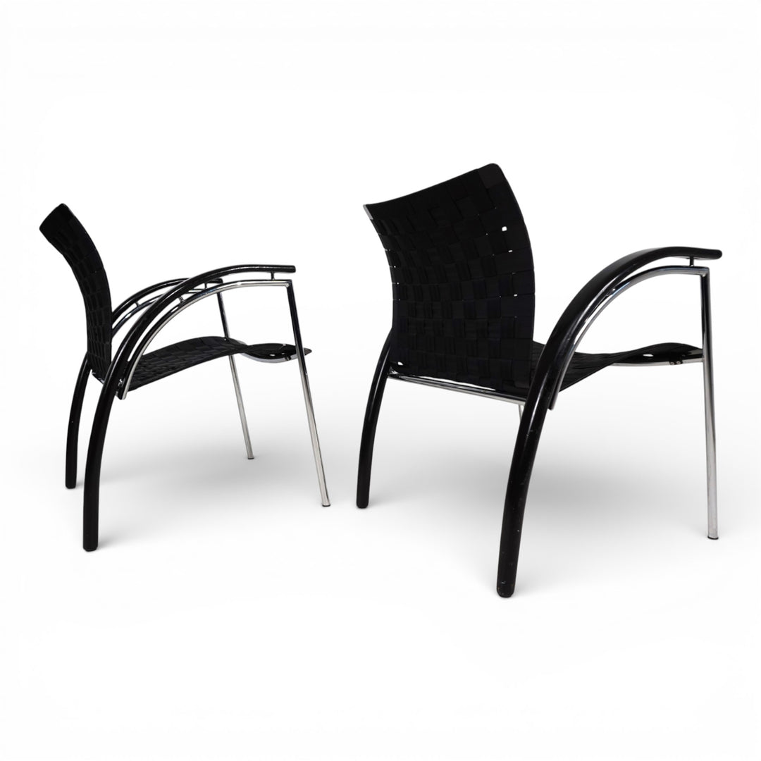 Thonet 2er Set Loungesessel von Peter Maly, 1980
