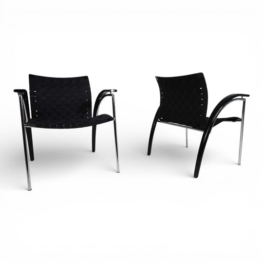 Thonet 2er Set Loungesessel von Peter Maly, 1980