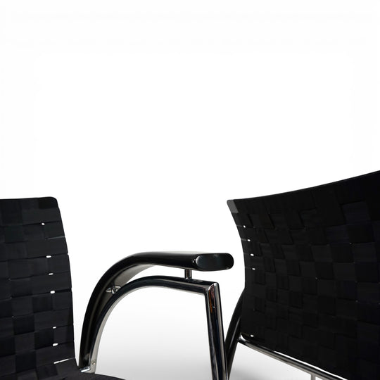 Thonet 2er Set Loungesessel von Peter Maly, 1980