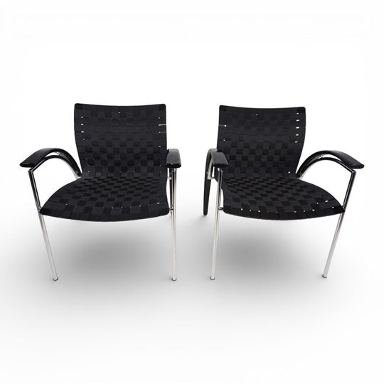 Thonet 2er Set Loungesessel von Peter Maly, 1980