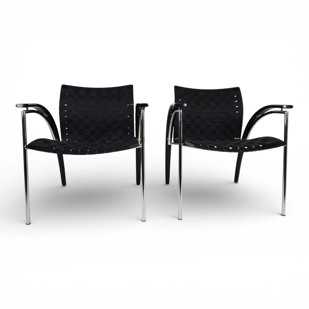 Thonet 2er Set Loungesessel von Peter Maly, 1980