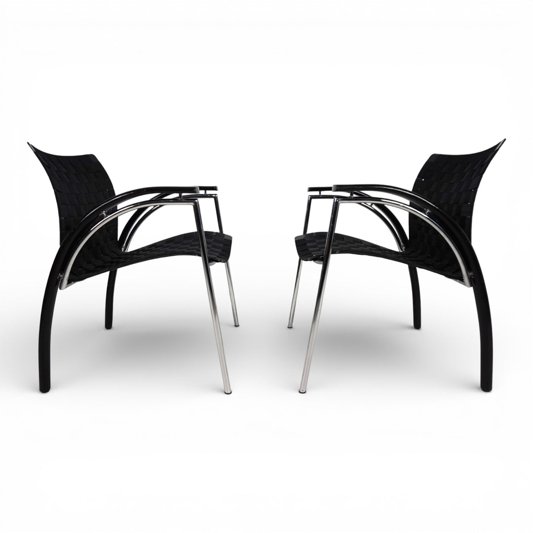 Thonet 2er Set Loungesessel von Peter Maly, 1980