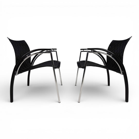 Thonet 2er Set Loungesessel von Peter Maly, 1980