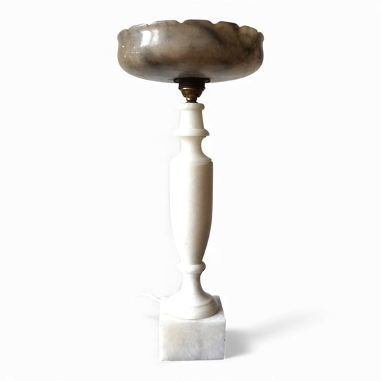 Französische Tischlampe Louis XVI Marmor, 1900