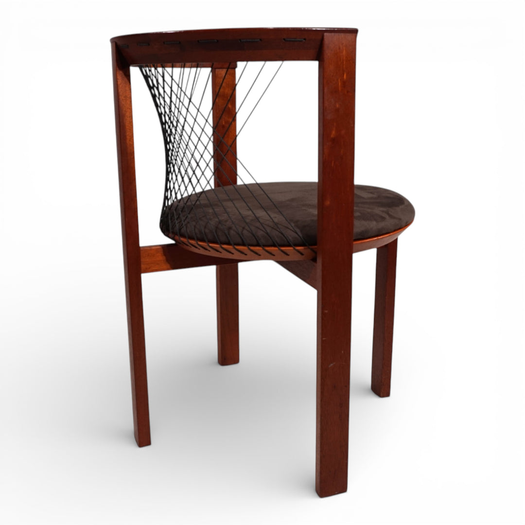 Tranekaer String Beistell-, Esszimmerstuhl von Niels Jorgen Haugesen, 1970