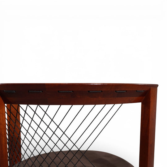 Tranekaer String Beistell-, Esszimmerstuhl von Niels Jorgen Haugesen, 1970