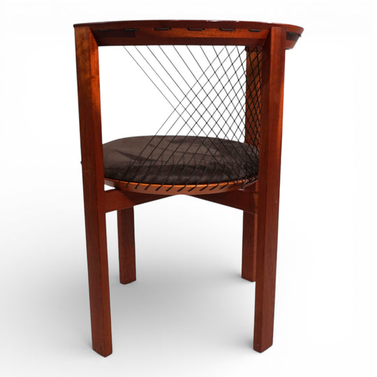 Tranekaer String Beistell-, Esszimmerstuhl von Niels Jorgen Haugesen, 1970