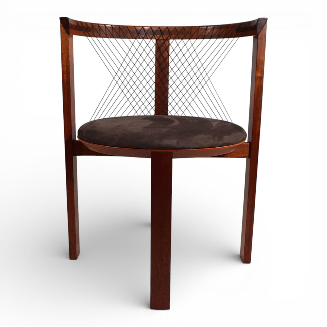 Tranekaer String Beistell-, Esszimmerstuhl von Niels Jorgen Haugesen, 1970