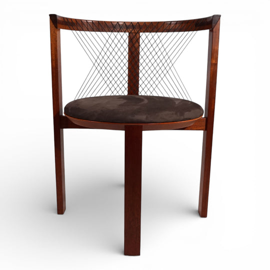 Tranekaer String Beistell-, Esszimmerstuhl von Niels Jorgen Haugesen, 1970