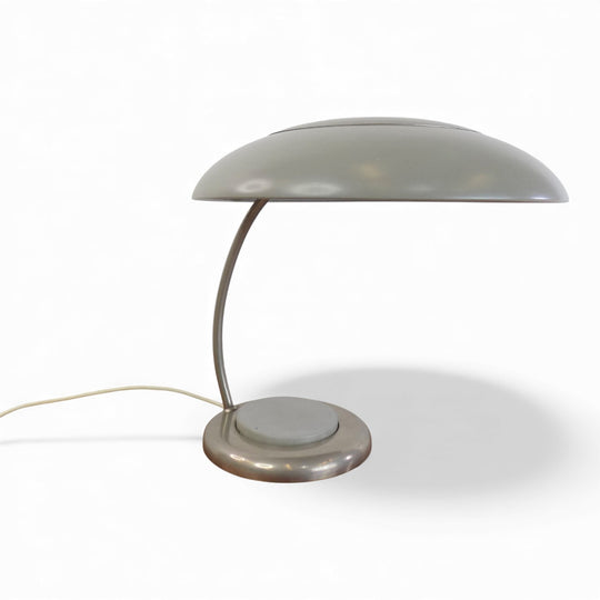 Bauhaus Tischlampe vom VEB Leuchtenbau Lengefeld, 1960