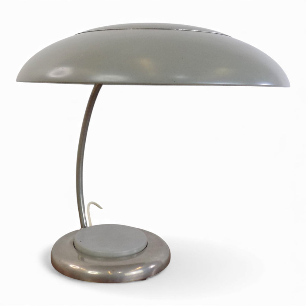 Bauhaus Tischlampe vom VEB Leuchtenbau Lengefeld, 1960