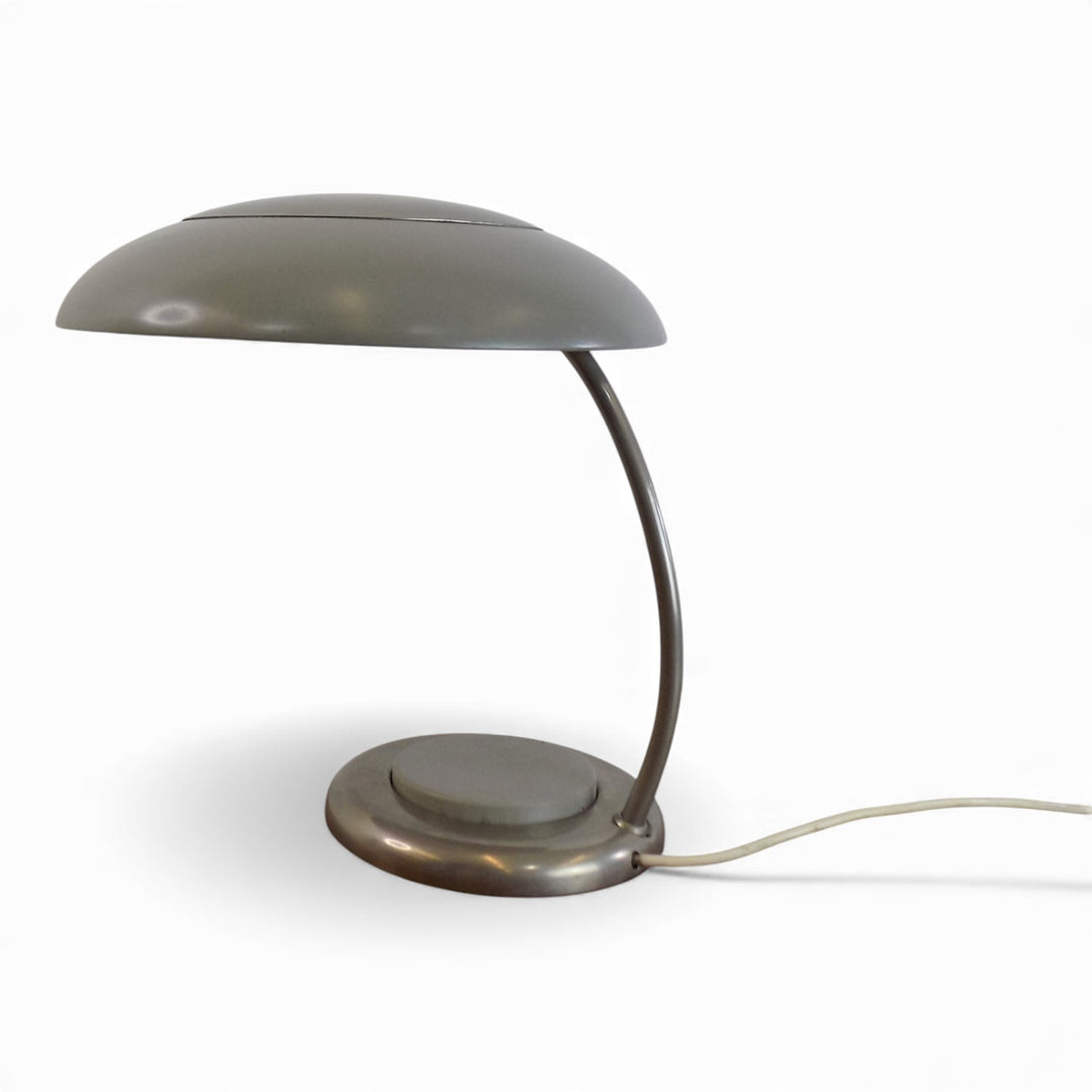Bauhaus Tischlampe vom VEB Leuchtenbau Lengefeld, 1960
