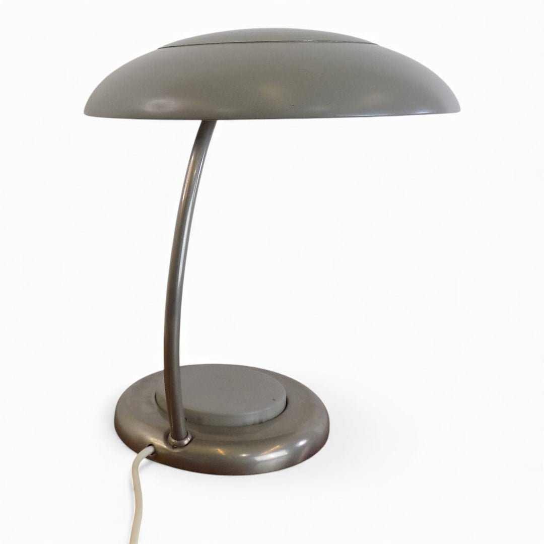 Bauhaus Tischlampe vom VEB Leuchtenbau Lengefeld, 1960