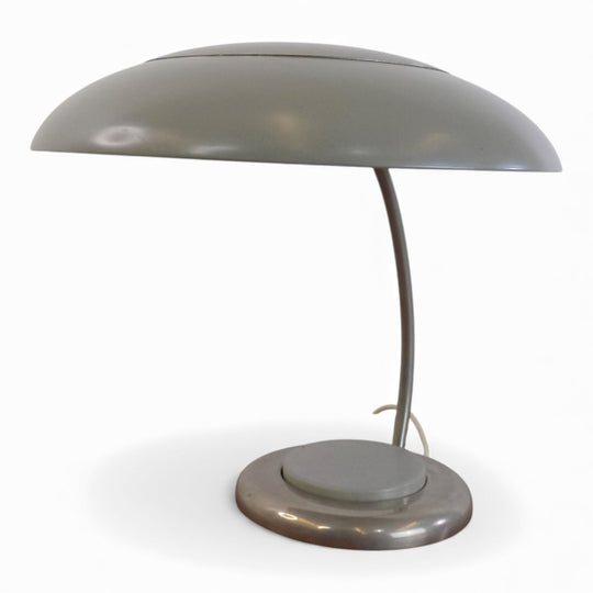 Bauhaus Tischlampe vom VEB Leuchtenbau Lengefeld, 1960