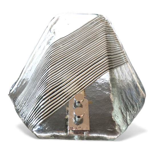 Vetri Murano Eisglas Wandlampe, 1970