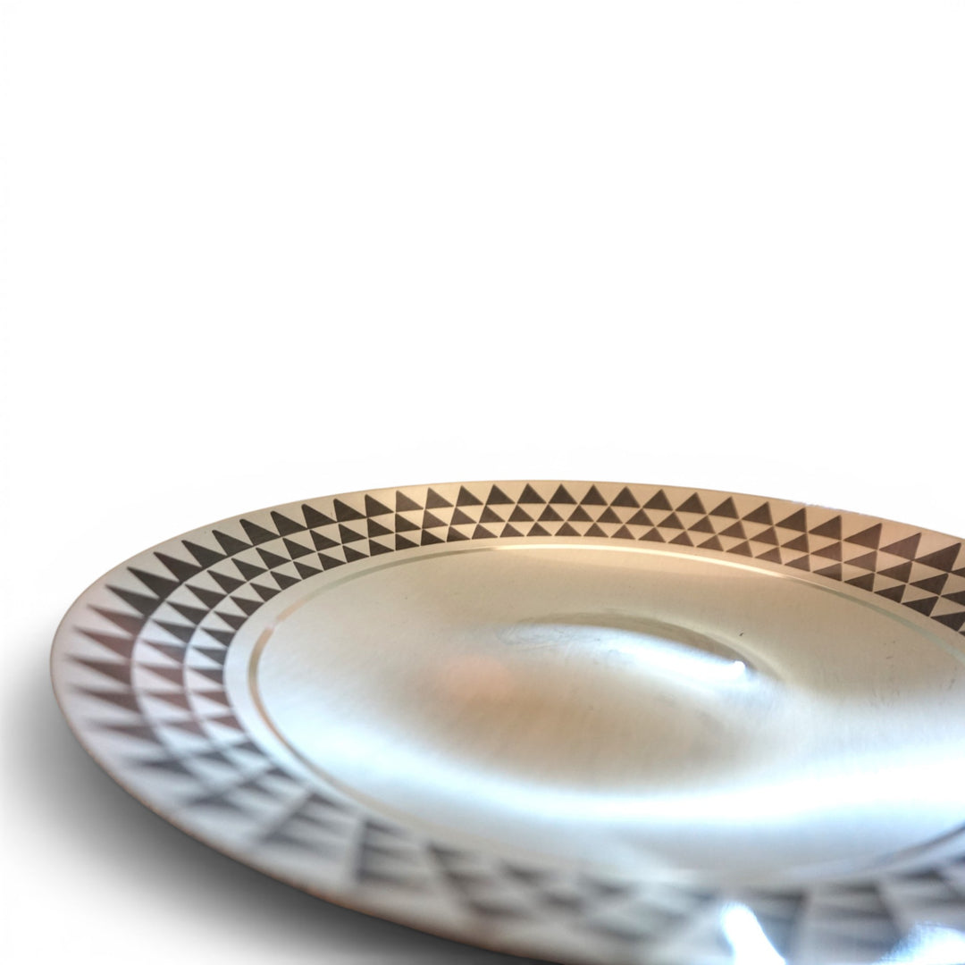 WMF Ikora Sculptural Bauhaus Bowl Silver-Plated by Paul Haustein, 1920