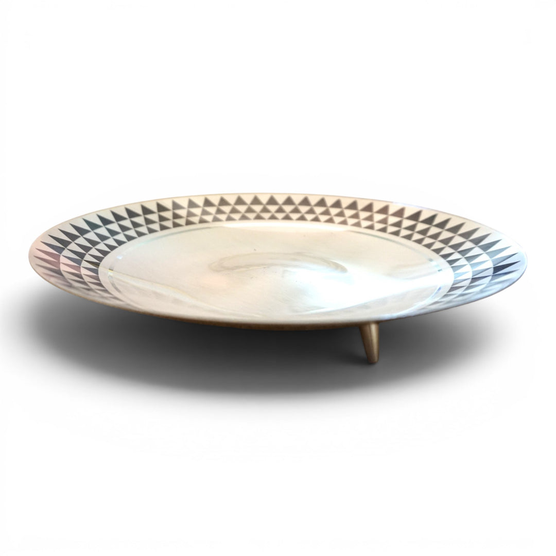 WMF Ikora Sculptural Bauhaus Bowl Silver-Plated by Paul Haustein, 1920