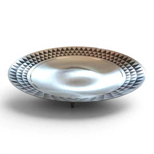 WMF Ikora Sculptural Bauhaus Bowl Silver-Plated by Paul Haustein, 1920
