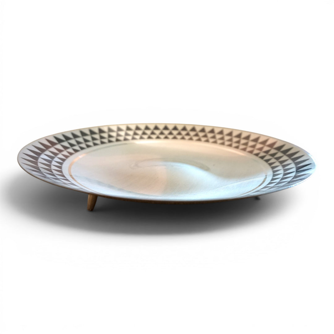 WMF Ikora Sculptural Bauhaus Bowl Silver-Plated by Paul Haustein, 1920