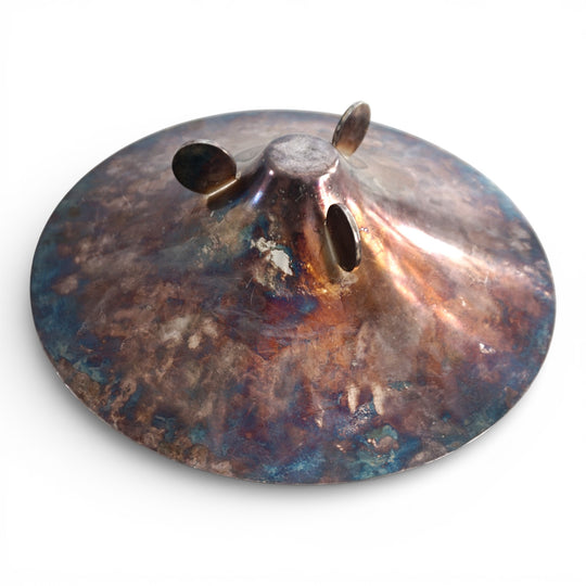 WMF Ikora skulpturale Bauhaus Schale Messing versilbert von Paul Haustein, 1920