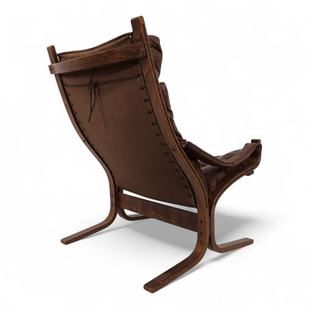 Westnofa Siesta Leder Loungesessel von Ingmar Relling, 1960