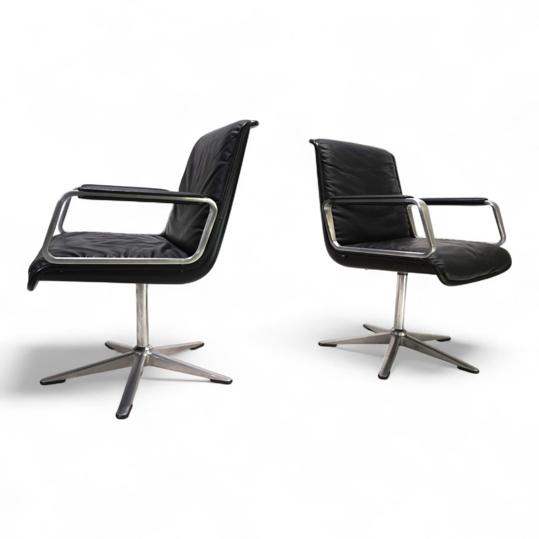 Wilkhahn Delta 2er Set Konferenz/Esszimmerstühle von Delta Group, 1960