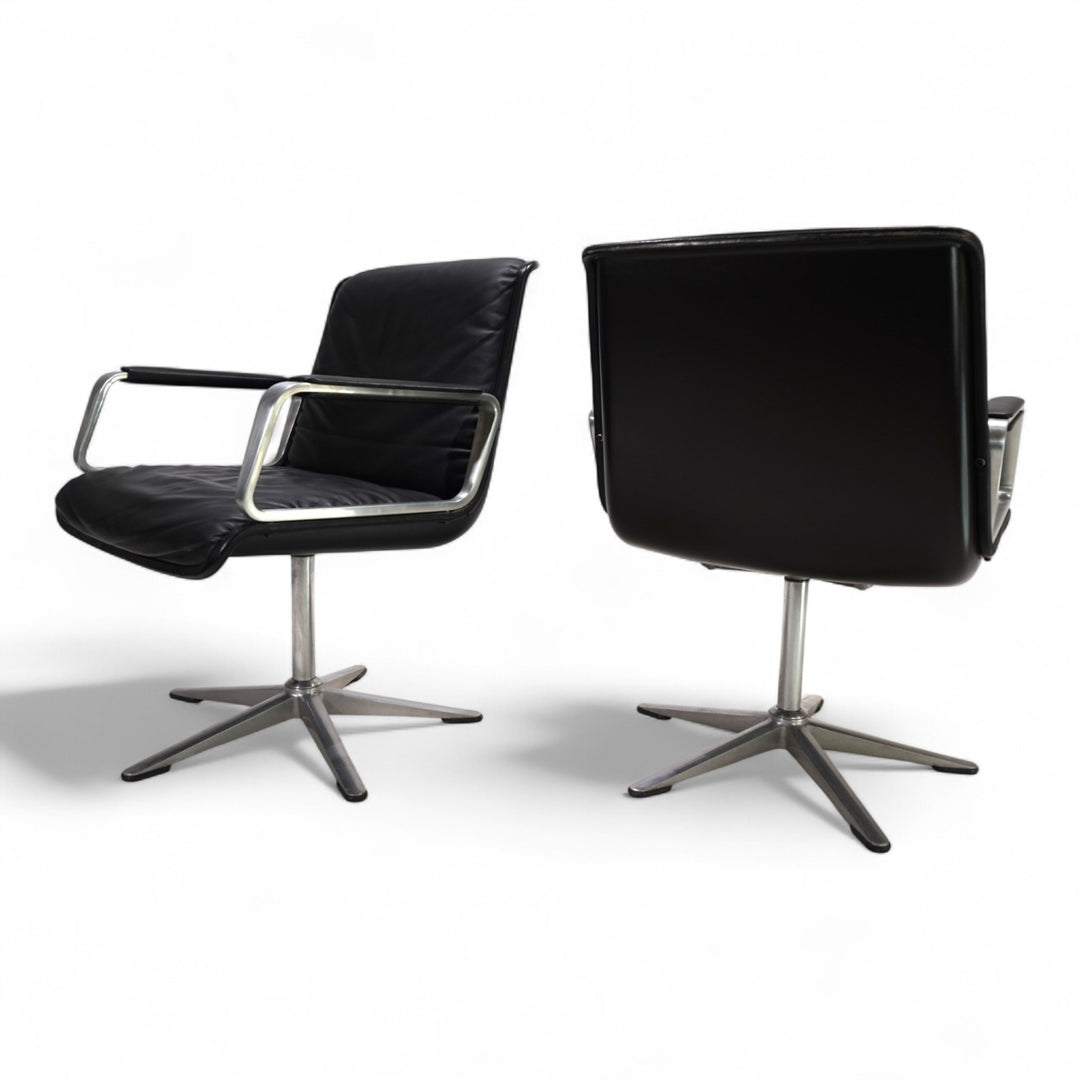Wilkhahn Delta 2er Set Konferenz/Esszimmerstühle von Delta Group, 1960